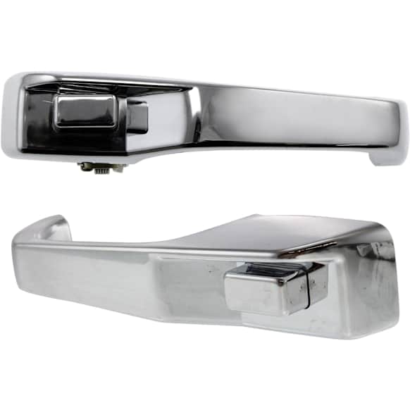 1997-2001 Jeep Cherokee - Front or Rear, Driver and Passenger Side Exterior Door Handle, Chrome, Without Key Hole