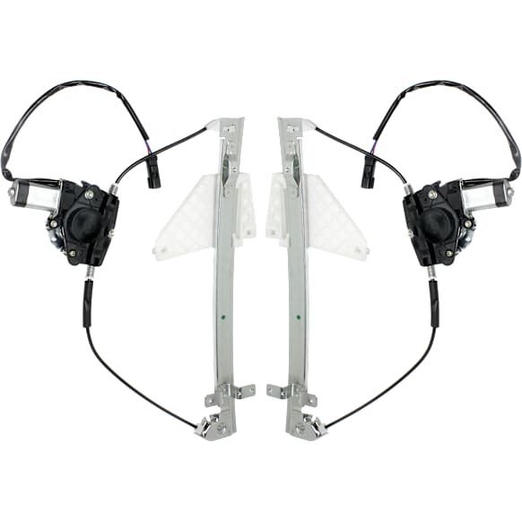 2004 Jeep Grand Cherokee - Rear, Driver and Passenger Side Power Window Regulator, With Motor