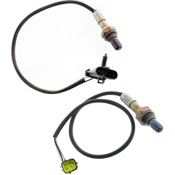 Before and After Catalytic Converter Oxygen Sensors, 4-Wire, 4 Cylinder, 1.6L Engine