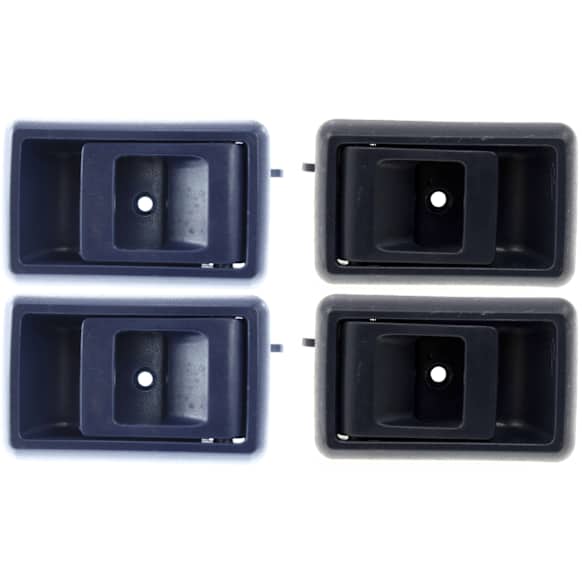 1995 Toyota 4Runner - Front and Rear, Driver and Passenger Side Blue Interior Door Handle, Without Door Lock Hole, Sport Utility