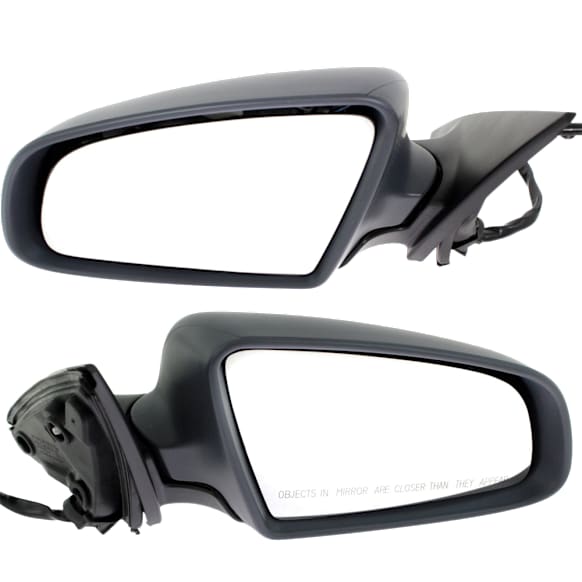 Driver and Passenger Side Mirrors, Power Adjust, Power Folding, Heated, Light textured, No Signal Light, With memory, With Puddle Light, No Auto-Dimming, No Blind Spot Feature