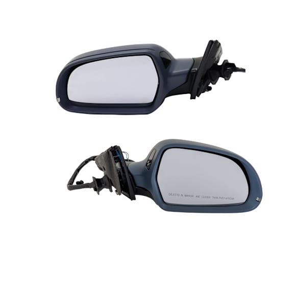 Mirror, Power Adjust, Heated, Power Folding, Paintable, In-housing Signal Light, No Memory, No Puddle Light, No Auto-Dim, With Blind Spot Light in Housing