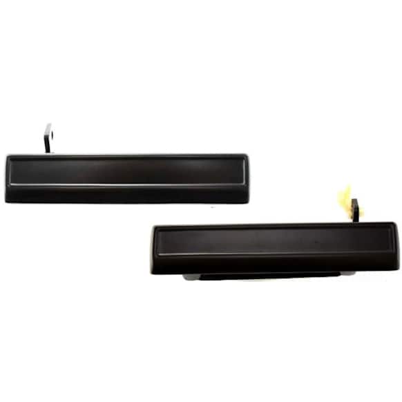 1985 Chevrolet Cavalier - Front or Rear, Driver and Passenger Side Smooth Black Exterior Door Handle, Without Key Hole