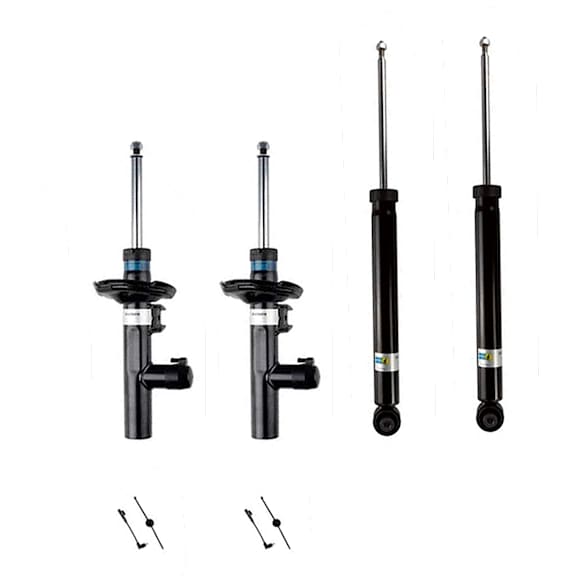 SET-BIL19230559-E Front and Rear, Driver and Passenger Side Shock and Bare Strut