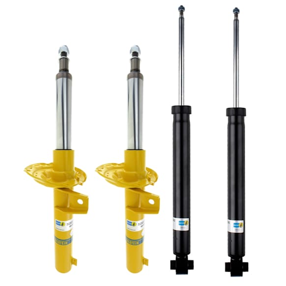 SET-BIL19232362-B Front and Rear, Driver and Passenger Side Shock and Bare Strut