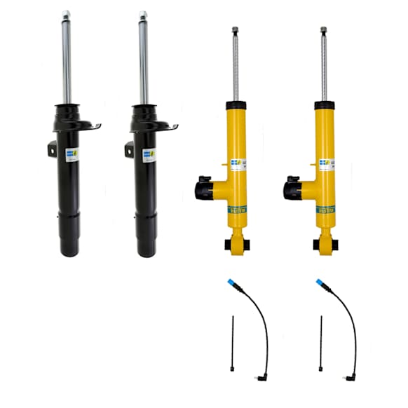 SET-BIL20250744-E Front and Rear, Driver and Passenger Side Shock and Bare Strut