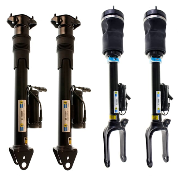 SET-BIL24166997 Front and Rear, Driver and Passenger Side Shock and Air Strut