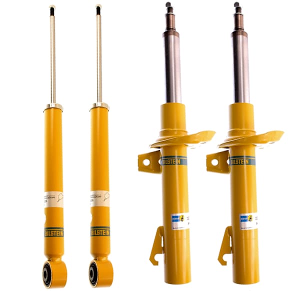 SET-BIL24172936-A Front and Rear, Driver and Passenger Side Shock and Bare Strut