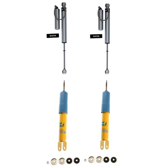 SET-BIL25311891-D Front and Rear, Driver and Passenger Side Shock and Bare Strut