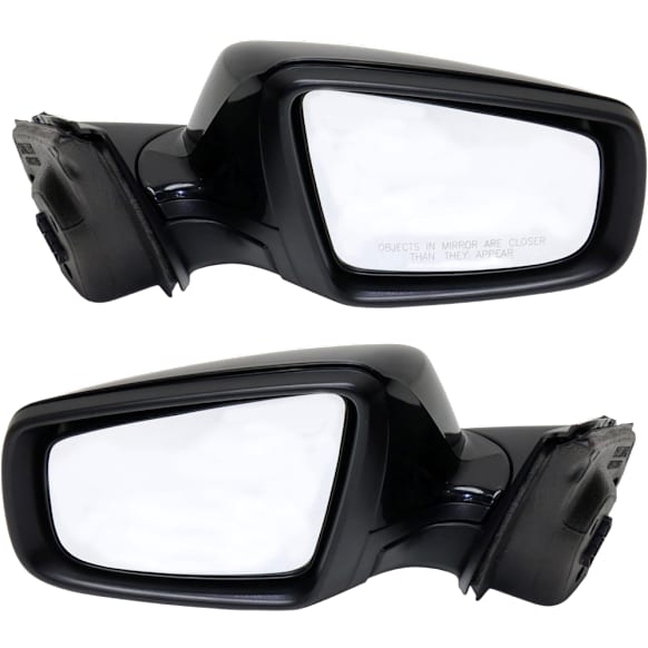 Driver and Passenger Side Mirrors, Power Adjust, Manual Folding, Heated, Paintable, No Signal Light, No Memory, No Puddle Light, No Auto-Dimming, No Blind Spot Feature