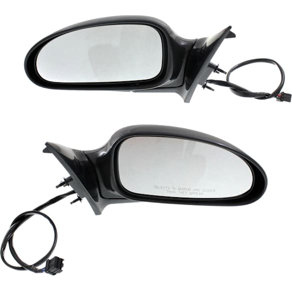 Driver and Passenger Side Mirrors, Power Adjust, Manual Folding, Non-Heated, Paintable, No Signal Light, With memory, No Puddle Light, No Auto-Dimming, No Blind Spot Feature