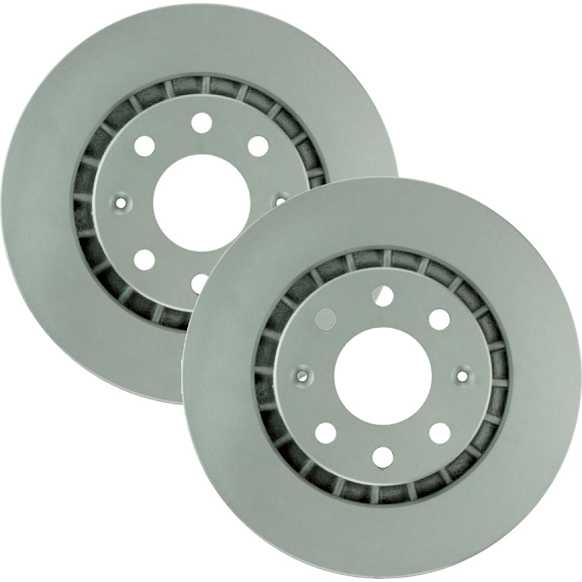 2014 Chevrolet Spark - Front Brake Disc, Geomet Coated, Plain Surface, Vented, 6 Lugs, QuietCast Series