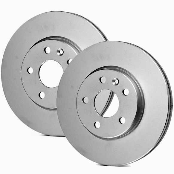 2015 Jaguar XJ - Front Brake Disc, Geomet Coated, Plain Surface, Vented, 5 Lugs, 380 mm, Supercharged, 5.0L 8Cyl, QuietCast Series