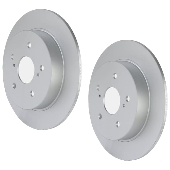 SET-BS49011477-2 Rear Brake Disc, Geomet Coated, Plain Surface, Solid, 5 Lugs, 278 mm, 2.0L, 4Cyl
