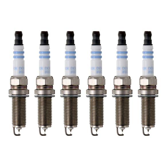 2015 Honda CR-V - Spark Plug, Do Not Gap, Gap is Preset, Original Center Electrode Material is Iridium and Ground Electrode Pin Material is Platinum, Set of 6, 2.4L 4Cyl, Double Iridium Series