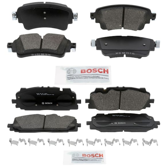 2018 Audi S4 - Front and Rear Ceramic Brake Pad Set, 3.0L 6Cyl