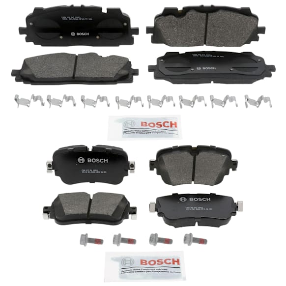 2019 Audi Q7 - Front and Rear Ceramic Brake Pad Set, 2.0L 4Cyl