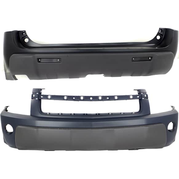 Front and Rear Front - Primed, Rear - Textured Bumper Cover 3.4L, 6Cyl