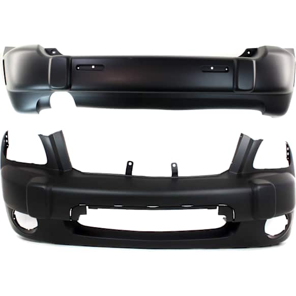 Wagon Front and Rear Primed Bumper Cover