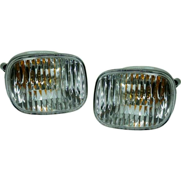 Front, Driver and Passenger Side Turn Signal Light, With bulb(s)
