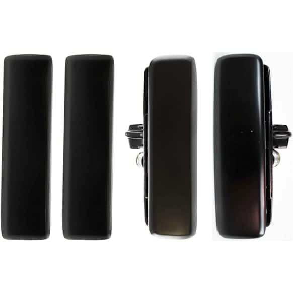 1991 GMC Safari SLE - Front and Rear, Driver and Passenger Side Smooth Black Exterior Door Handle, Without Key Hole, Extended Passenger Van