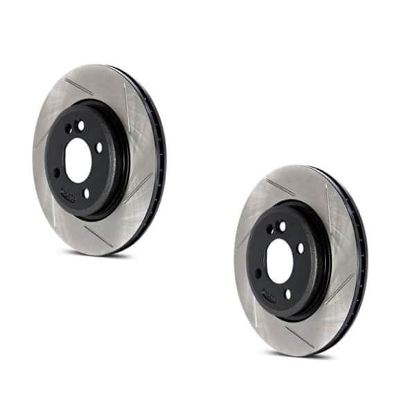 SET-CE12662162-2 Front Brake Disc, Slotted, RWD, SportStop Series
