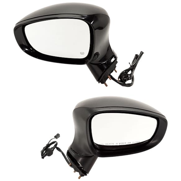 Mirror, Power Adjust, Heated, Manual Folding, Paintable, No Signal Light, No Memory, No Puddle Light, No Auto-Dim, No Blind Spot Feature