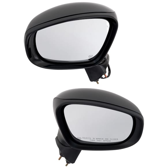 Mirror, Power Adjust, Heated, Manual Folding, Paintable, No Signal Light, No Memory, No Puddle Light, No Auto-Dim, No Blind Spot Feature