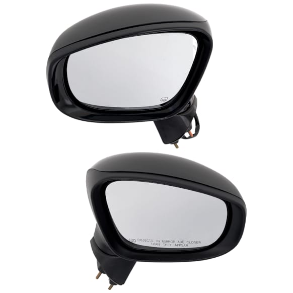 Mirror, Power Adjust, Heated, Manual Folding, Paintable, No Signal Light, No Memory, No Puddle Light, No Auto-Dim, No Blind Spot Feature