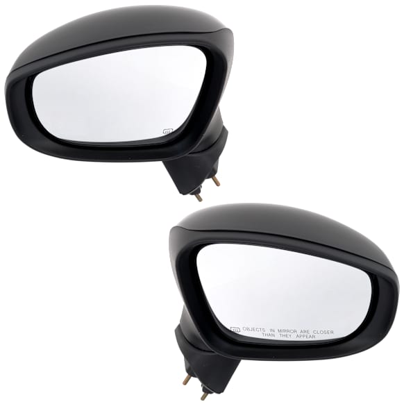 Driver and Passenger Side Mirrors, Power Adjust, Manual Folding, Heated, Paintable, No Signal Light, No Memory, No Puddle Light, No Auto-Dimming, No Blind Spot Feature