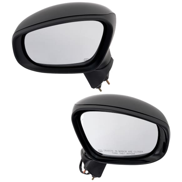 Mirror, Power Adjust, Heated, Manual Folding, Paintable, No Signal Light, No Memory, No Puddle Light, No Auto-Dim, No Blind Spot Feature
