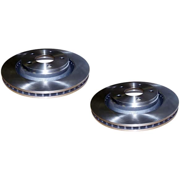 SET-CR68040177AA-2 Front Brake Disc, Plain Surface