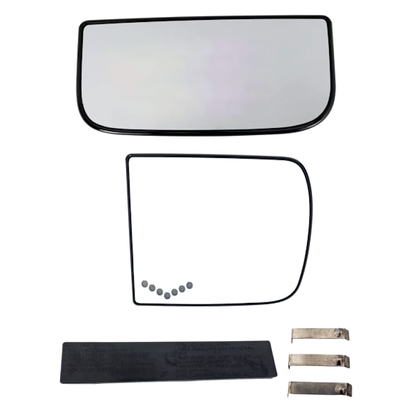 2009 Chevrolet Tahoe - Mirror Glass Passenger Side, Upper and Lower, For Models Without Spot Light, Upper - Heated; Lower - Non-Heated, No Blind Spot Feature