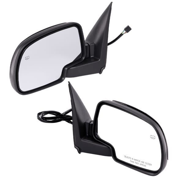 Mirror, Power Adjust, Heated, Manual Folding, Paintable, No Signal Light, No Memory, No Puddle Light, No Auto-Dim, No Blind Spot Feature