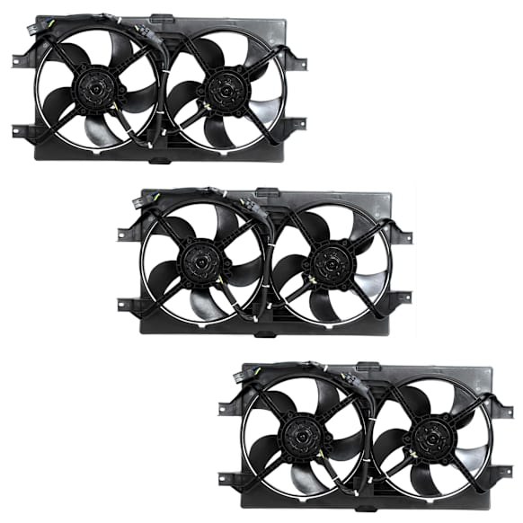 OE Replacement Radiator Fan, Dual fan