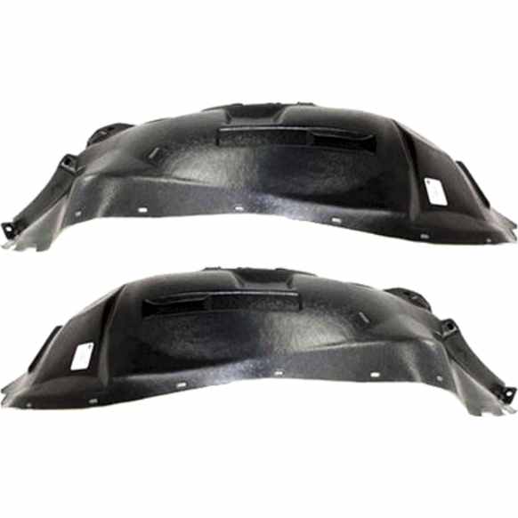 Front, Driver and Passenger Side, Fender Liner