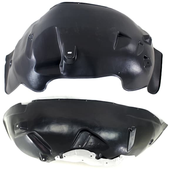2005-2010 Dodge Dakota - Front, Driver and Passenger Side Fender Liners, With heat insulation in passenger side