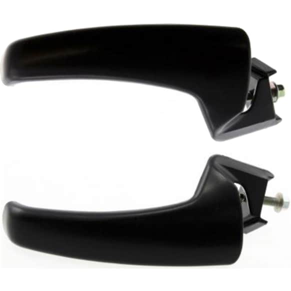 1994-2002 Dodge Ram 2500 - Front, Driver and Passenger Side Interior Door Handles, Textured Black, Without Door Lock Hole