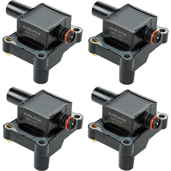SET-DELGN10381-4 Ignition Coil, Set of 4