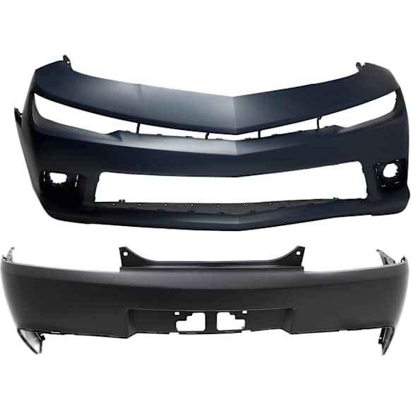 2015 Chevrolet Camaro SS - Front and Rear Primed Bumper Cover, For Models With RS Package