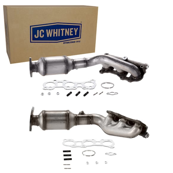 Front, Driver and Passenger Side Catalytic Converter, 4.0L, 6Cyl, Federal EPA Standard, 46-State Legal (Cannot ship to CA, CO, NY or ME), Direct Fit