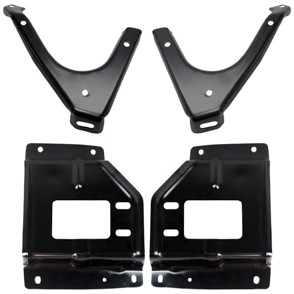 Front, Driver and Passenger Side Bumper Bracket