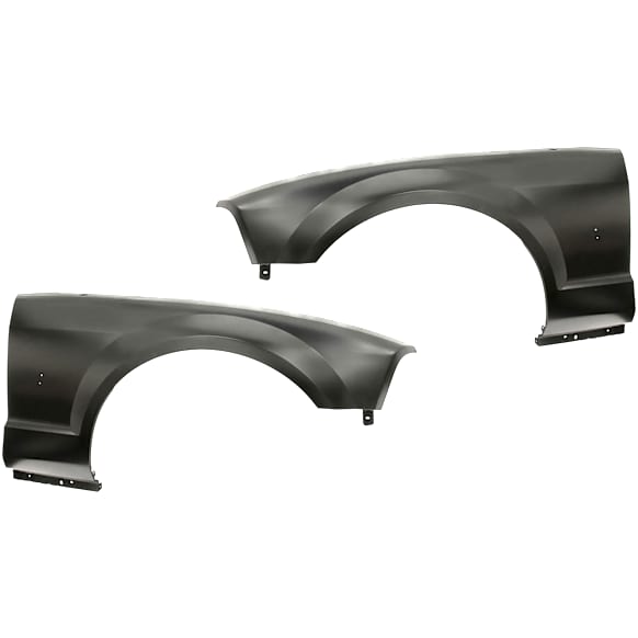 Front, Driver and Passenger Side Fenders, Primed, GT Model