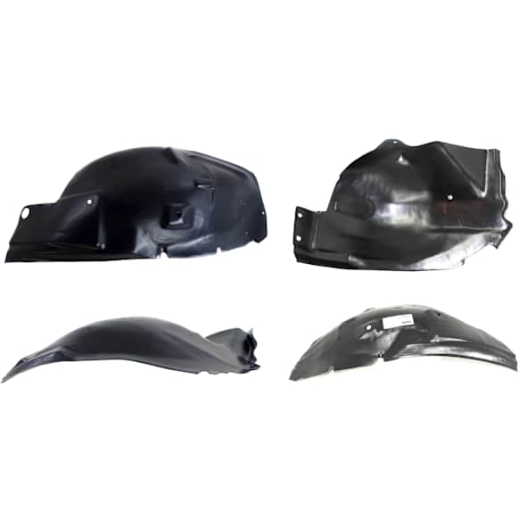2007 Ford Mustang GT - Front, Driver and Passenger Side, Front and Rear S Fender Liner