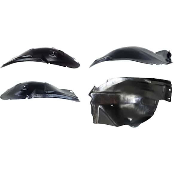 2006 Ford Mustang - Front, Driver and Passenger Side, Front and Rear Section Fender Liner