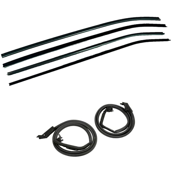 SET-FAIKG3128 2-Piece Kit Door Seal Kit - 2-Piece Kit, Includes (1) Door Seal Kit and (1) Door Glass Weatherstrip
