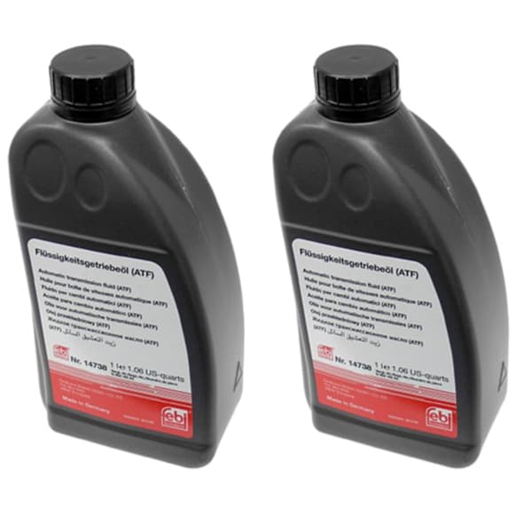 SET-FBI14738-2 Automatic Transmission Fluid Set of 2 1 Liter