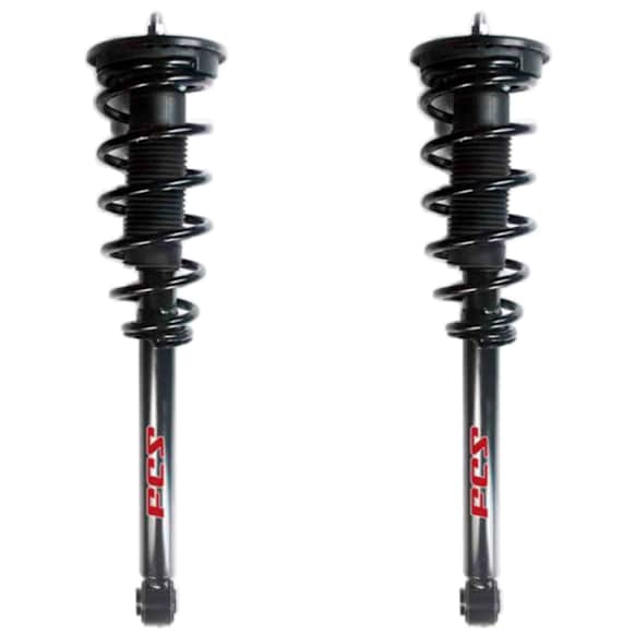 SET-FCS1345428-R Rear, Driver and Passenger Side Fully Loaded Strut