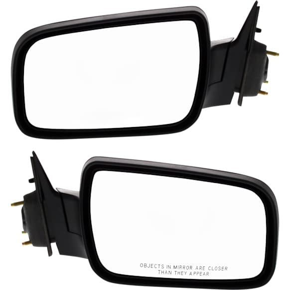 Driver and Passenger Side Mirrors, Power Adjust, Manual Folding, Heated, Chrome, No Signal Light, With memory, With Puddle Light, No Auto-Dimming, No Blind Spot Feature