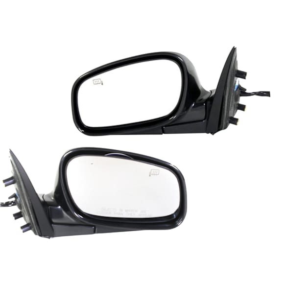 Driver and Passenger Side Mirrors, Power Adjust, Manual Folding, Heated, Paintable, No Signal Light, With memory, No Puddle Light, No Auto-Dimming, No Blind Spot Feature